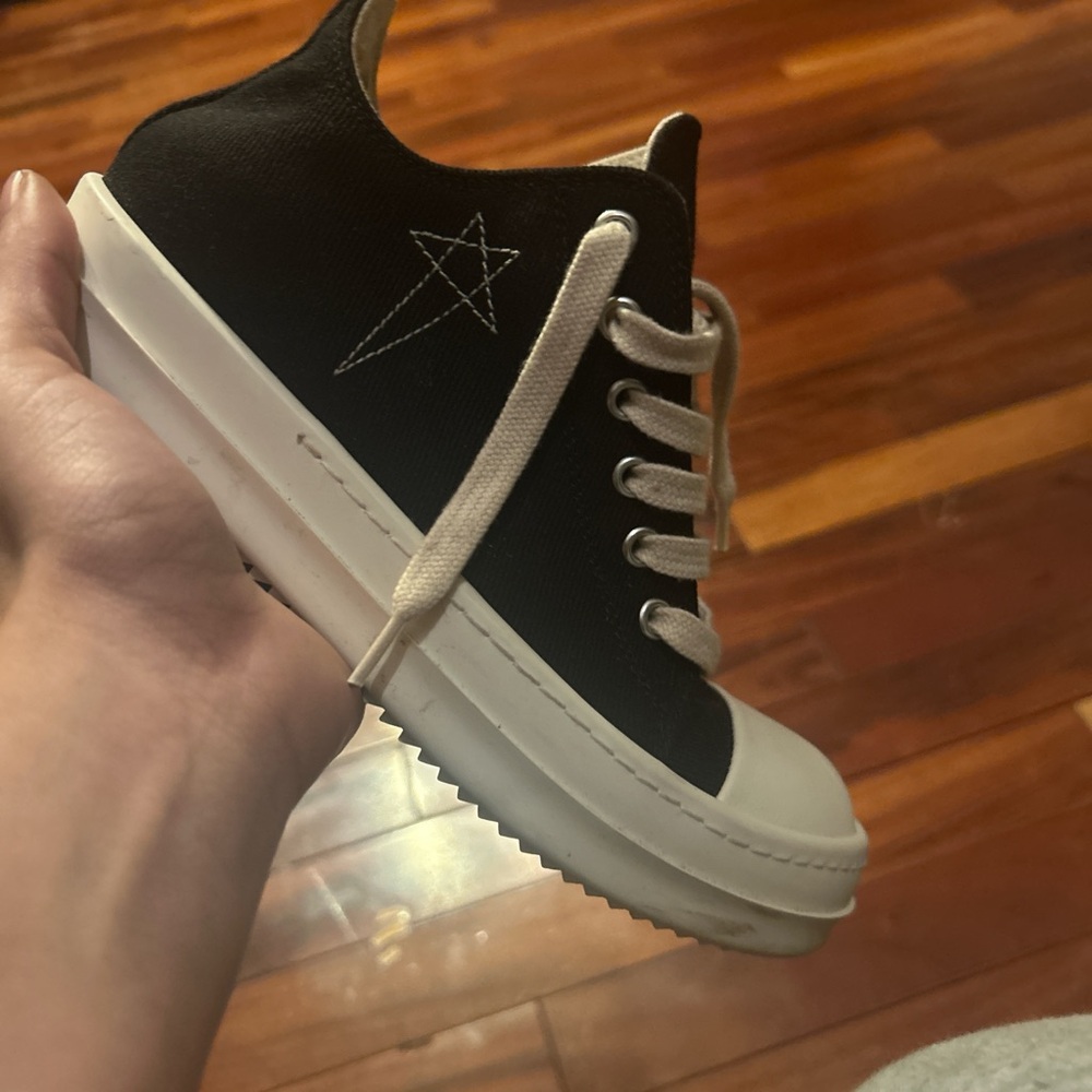 Black and White Kids Sneakers